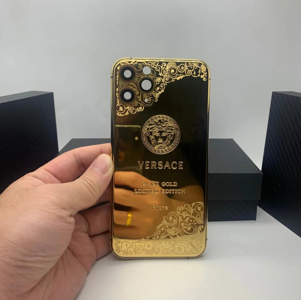 BEYONDSKY is suitable for iPhone11pro-16ProMax gold version mobile phone case 13Pro limited customized back cover