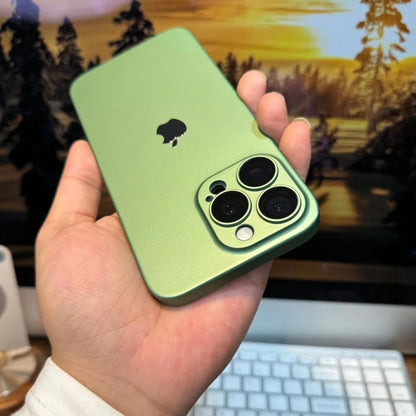 Apple 16/15/14/13/12 lens protection ultra-thin skin-feel PC matte phone case