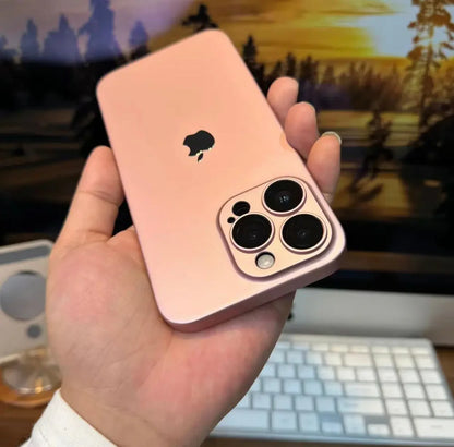 Apple 16/15/14/13/12 lens protection ultra-thin skin-feel PC matte phone case