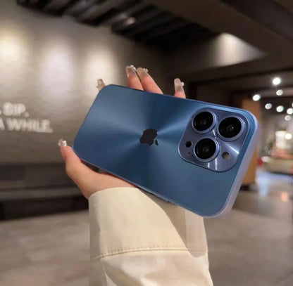 Apple 16/15/14 comes with lens film Aurora premium mobile phone case