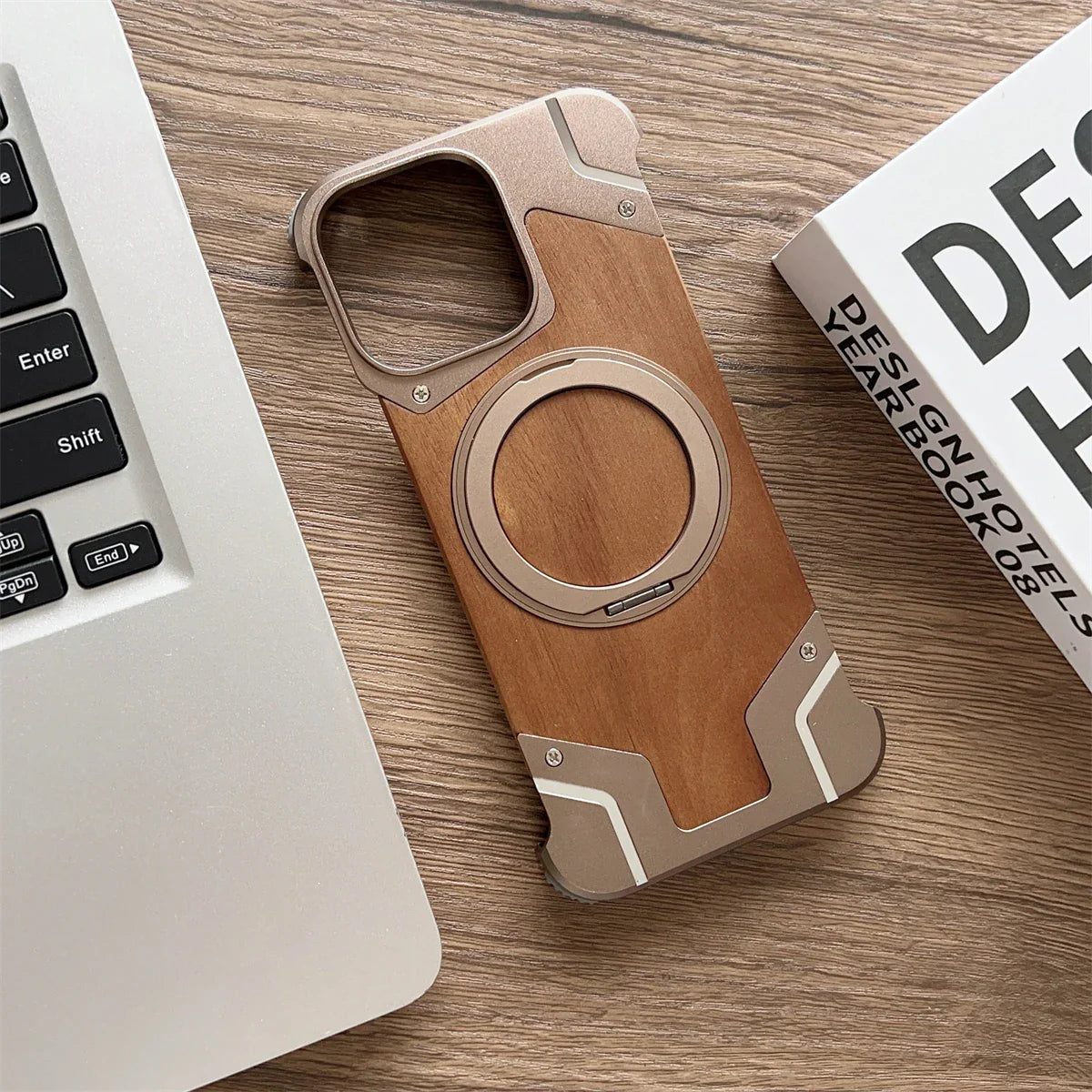 Wood Metal Bumper Cover