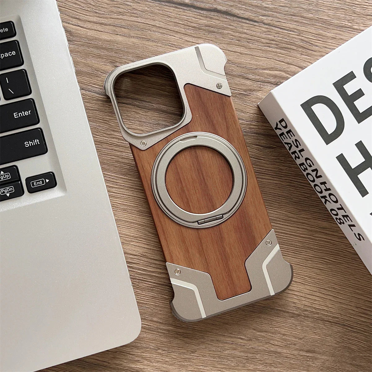 Wood Metal Bumper Cover