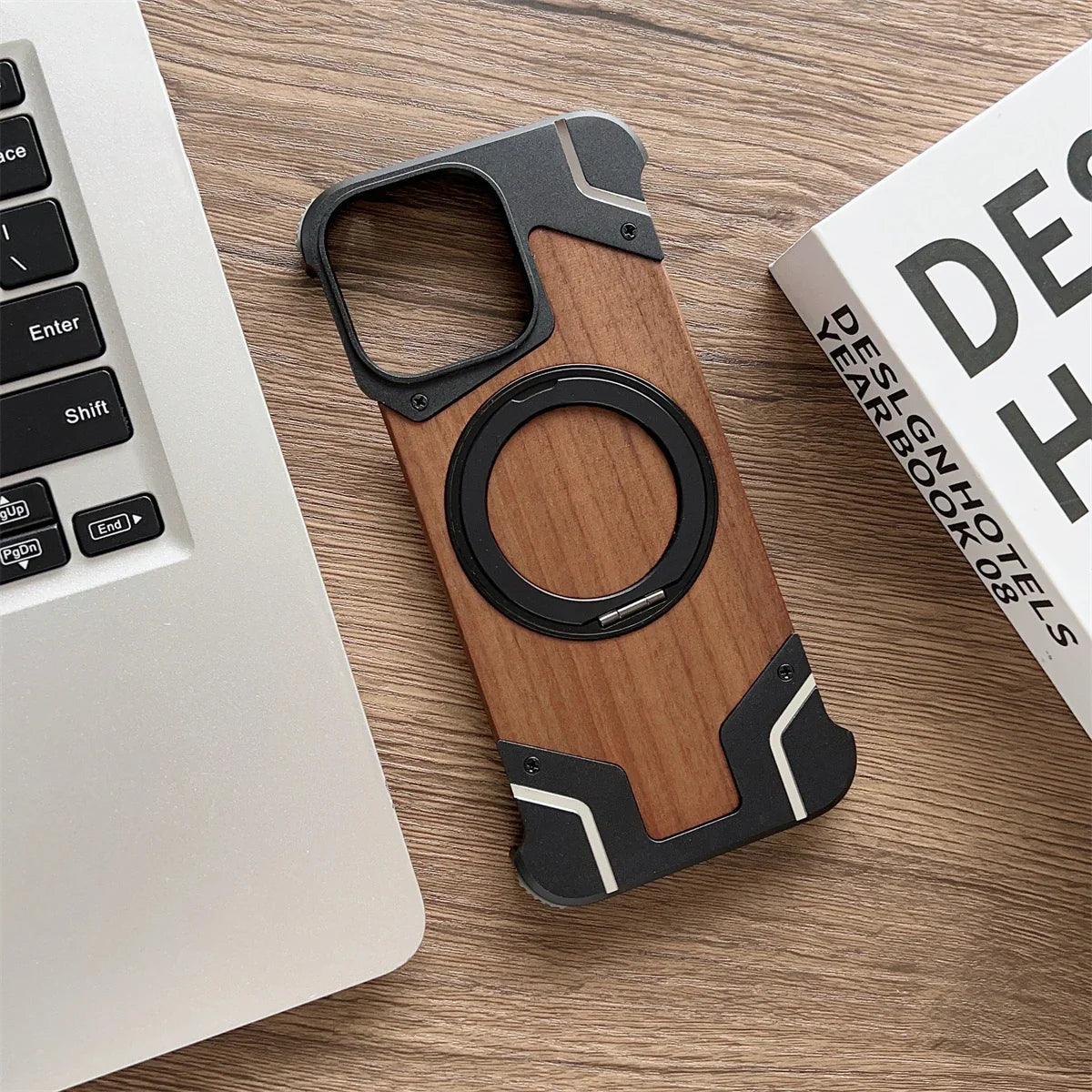 Wood Metal Bumper Cover