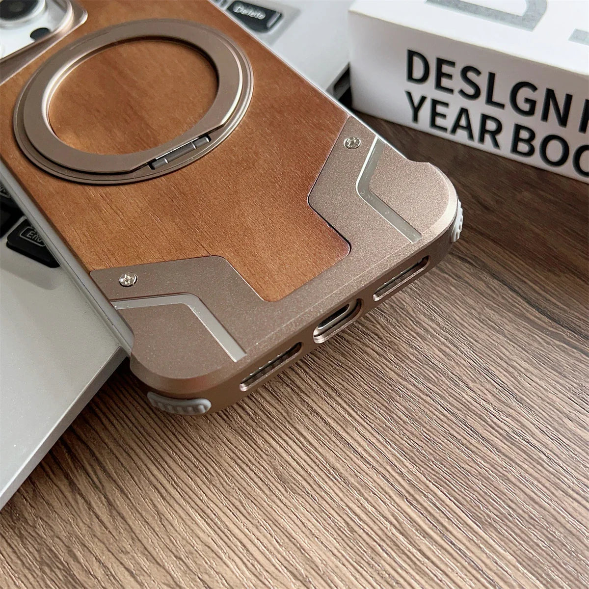 Wood Metal Bumper Cover