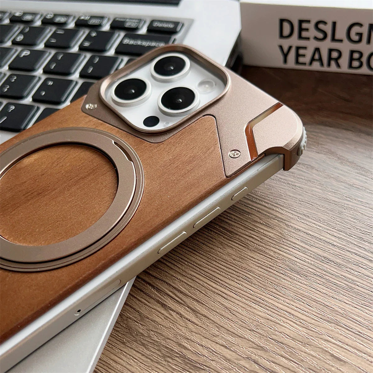 Wood Metal Bumper Cover