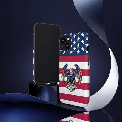 4th of July Independence Day Phone Case – Patriotic Red White Blue Cover for iPhone 16–11
