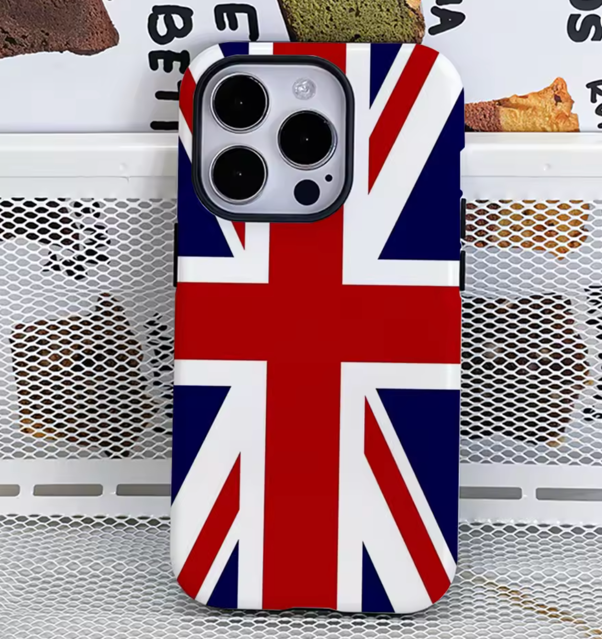 Union Jack Flag of the UK Phone Case Phone Case Film shell For iPhone 16 15 14 13 12 11 Pro Max Plus