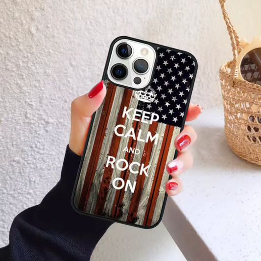 American Flag Made of Red White Blue Baseball Phone Case for iPhone 16 15 14 12 13 mini PLUS X XS XR 11 PRO MAX Shell