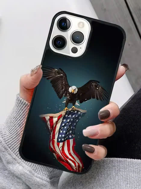 America USA Flag Phone Case For iPhone