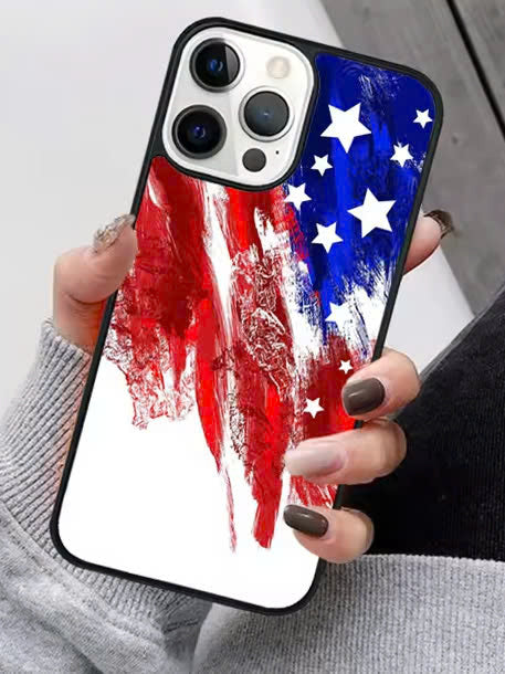 America USA Flag Phone Case For iPhone