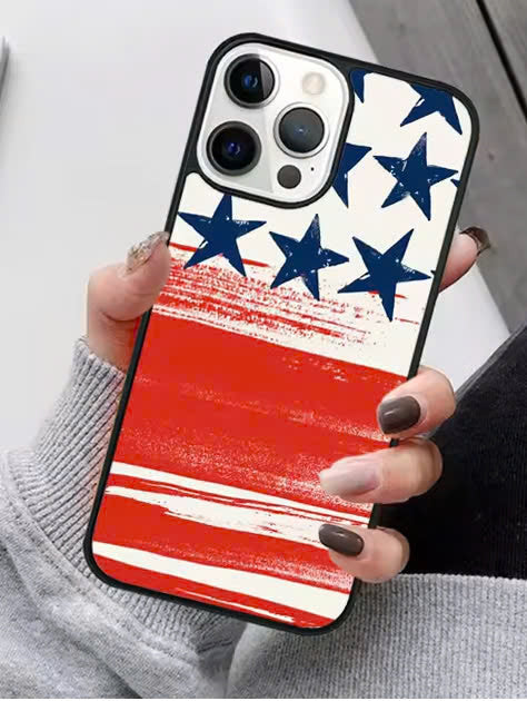 America USA Flag Phone Case For iPhone