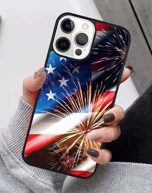 America USA Flag Phone Case For iPhone