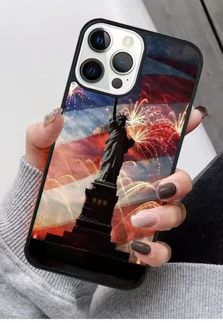 America USA Flag Phone Case For iPhone