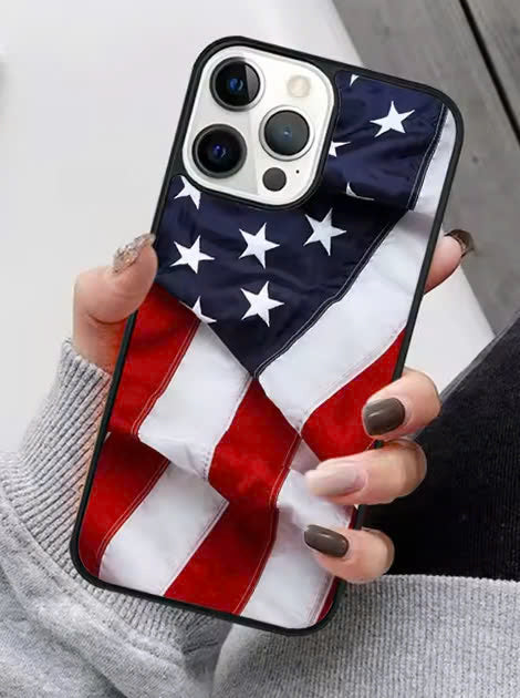 America USA Flag Phone Case For iPhone