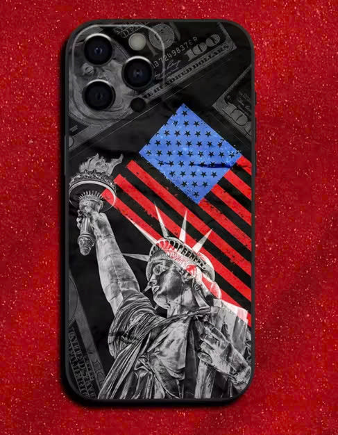 America USA Flag Phone Case For iPhone