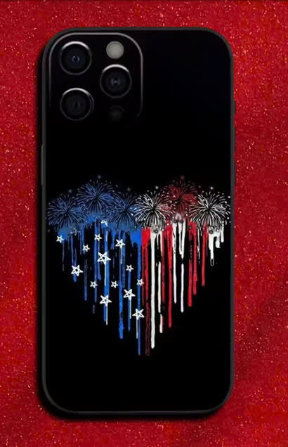 America USA Flag Phone Case For iPhone