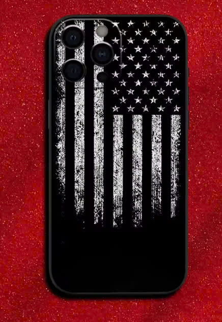 America USA Flag Phone Case For iPhone