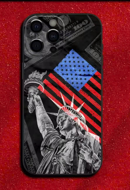 America USA Flag Phone Case For iPhone